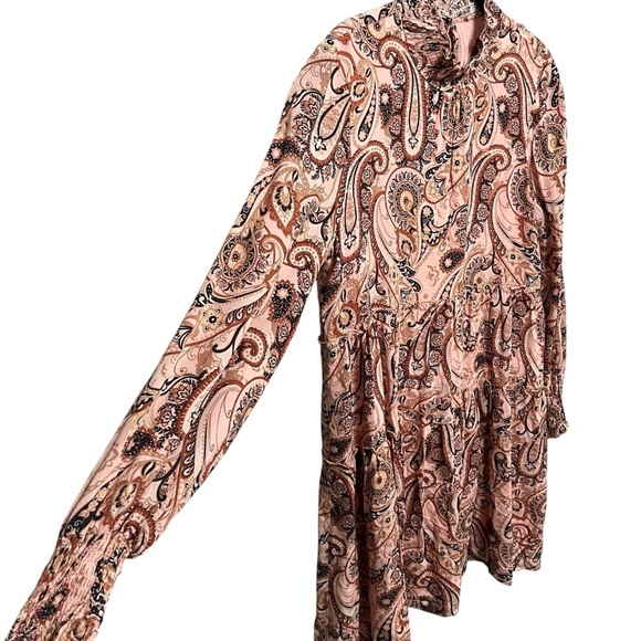 Anthropologie Cady Tiered Paisley Dress - Picture 6 of 12